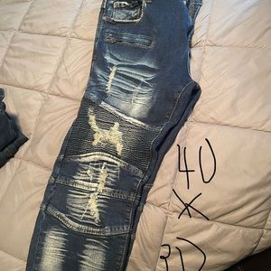 Blue stone wash Jeans